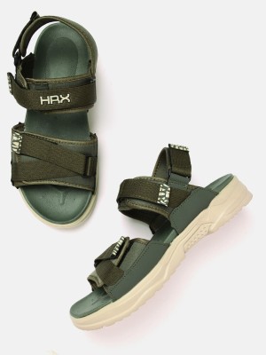 HRX by Hrithik Roshan Men Sandals(Olive , 10)