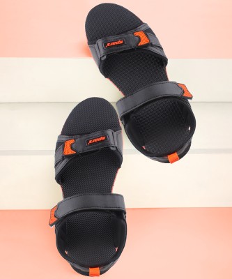 Sparx SS 582 Men Black, Orange Sports Sandals