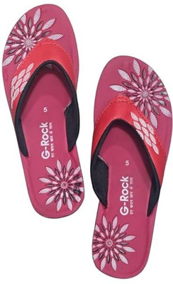 G-Rock Women Casual(Red , 5)