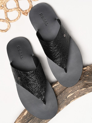 REGAL Men Sandals(Black , 11)