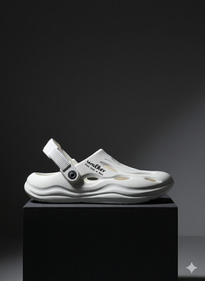 Wild Leopard Men Clogs(White , 9)