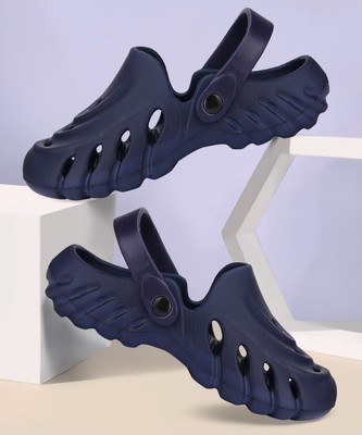 BERSACHE Men Clogs(Blue , 7)