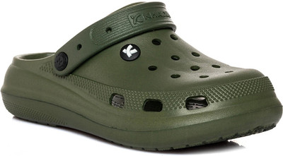 Khadim's Men Clogs(Olive , 6)