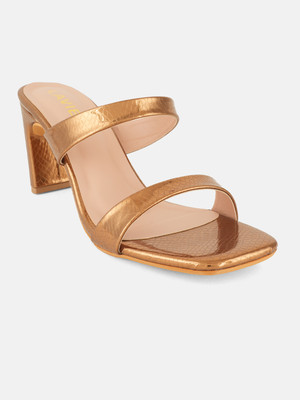 LAVIE Women Heels(Copper , 3)