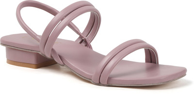 uniquestteps Women Heels(Purple , 8)