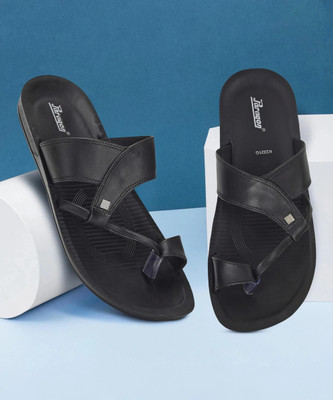 Paragon PUK2221G Slip-on | Comfortable Sole & Durable Men Sandals(Black , 7)