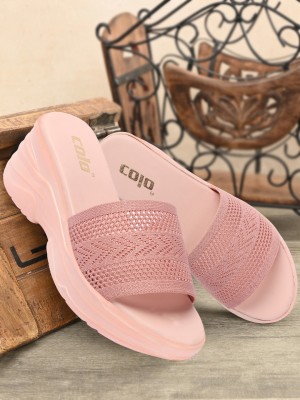 Colo Women Heels(Pink , 8)