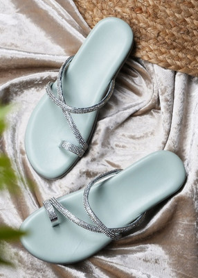 SELFIEE Women Flats(Blue , 7)