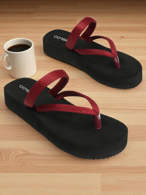 CORSICA Women Heels(Maroon , 8)