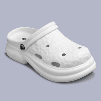 Roadster Women Clogs(White , 3)