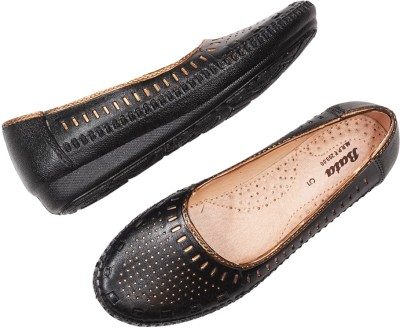 Bata Women Bellies(Black , 4)