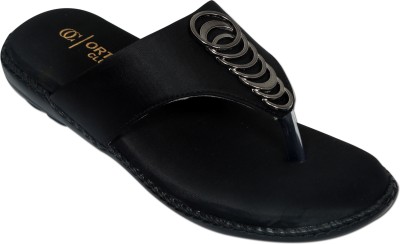 ORTHO CLUB Women Casual(Black , 6)