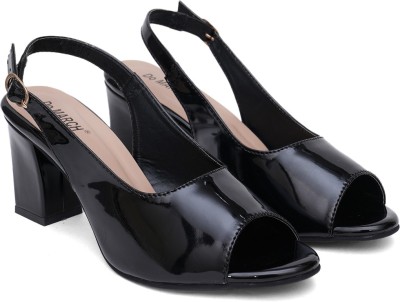 Do March Women Heels(Black , 6)