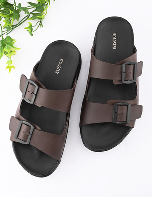 Roadster Men Casual(Brown, Black , 6)