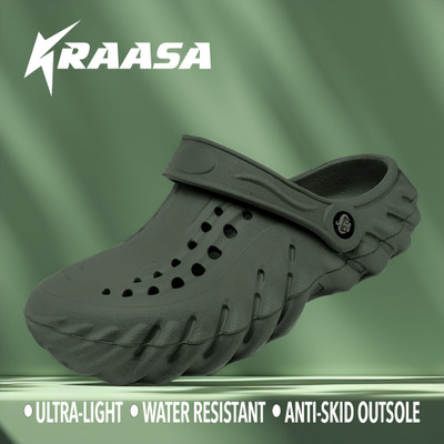 Kraasa Men Sandals(Green , 9)