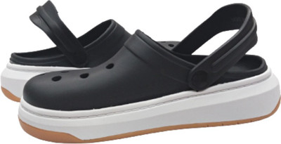 CABANARETAIL Men Clogs(Black , 6)