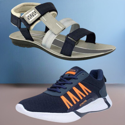 Genial Men Sandals(Multicolor , 8)