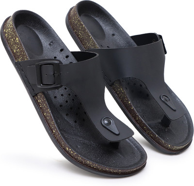 Velsox Men Flats(Black , 10)