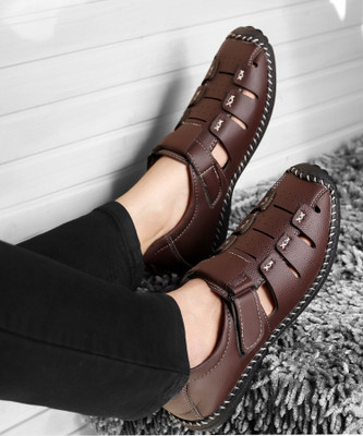 Lutton Men Sandals(Brown , 10)
