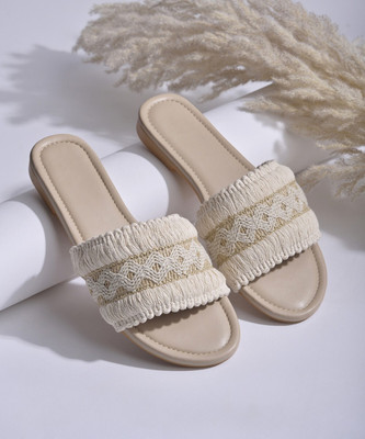 Street Style Store Women Flats(Beige , 7)