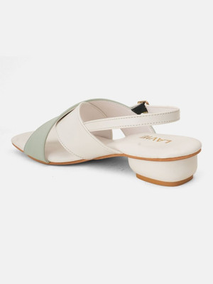 LAVIE Women Heels(White , 9)