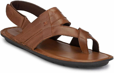 Hautton Men Sandals(Brown , 6)