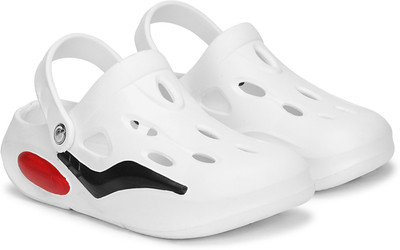 Kraasa Men Clogs(White , 6)