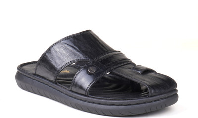 BUCKAROO Men Sandals(Black , 6)