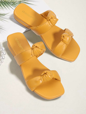 Dressberry Women Flats(Yellow , 7)