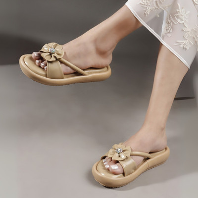 Stepee Women Casual(Beige , 5)