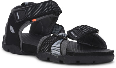 Sparx SS 105 Men Sports Sandals(Black, Grey , 7 UK/India)