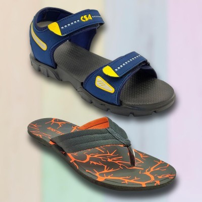 Fortex Men Sandals(Blue , 10)