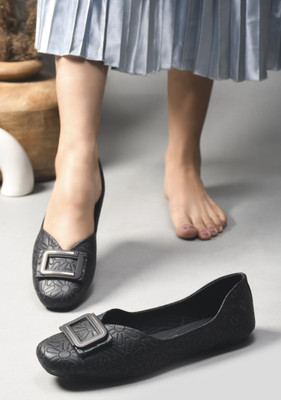 PEEK WP-FLORAL-1 Bellies For Women(Black , 5)