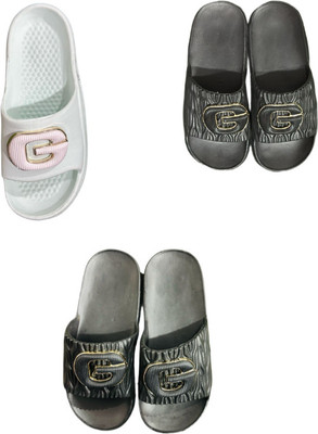 strivox Women Flip Flops(Multicolor , 6)