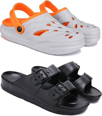 BERSACHE Men Clogs(Multicolor , 9)