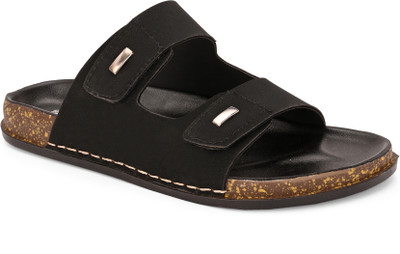 Roadster Men Sandals(Black , 11)