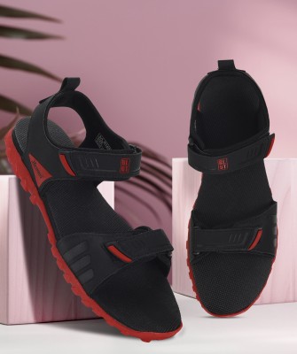 Paragon Blot K1420G Stylish Lightweight Daily Durable Comfortable Formal Casual Men Black Sports Sandals