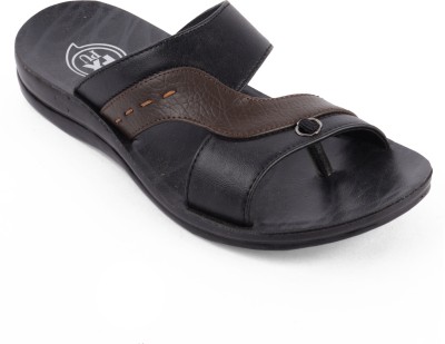 FXPU Men Black, Brown Sandals