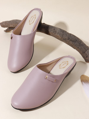 Denill Women Wedges(Pink , 8)