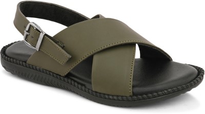 John Karsun Men Casual(Olive , 7)