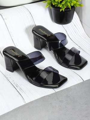 Dressberry Women Heels(Black , 9)