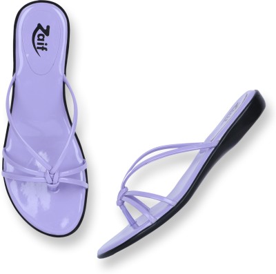 Zaif Women Flats(Purple , 9)