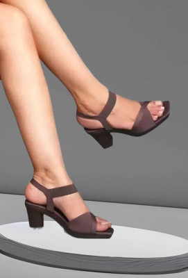tbh Women Heels(Brown , 3)