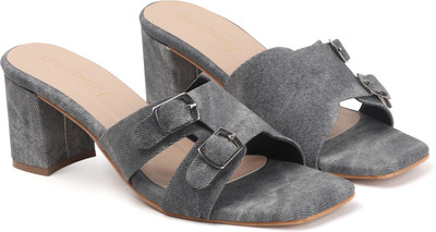 Dressberry Women Heels(Grey , 3)
