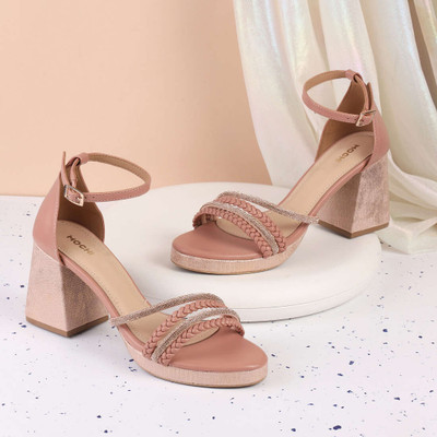 MOCHI Women Casual(Pink , 6)