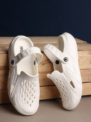 HRX by Hrithik Roshan Men Clogs(White , 7)
