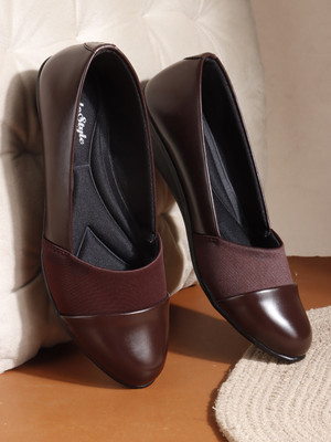 STYLE BUY STYLE Bellies For Women(Brown , 9)