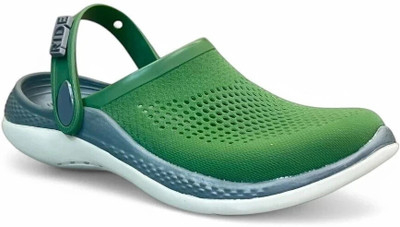 Souk CLASSIC CLOGS Men Clogs(Green , 10)