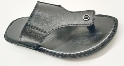 KOMFURT Men Sandals(Black , 7)