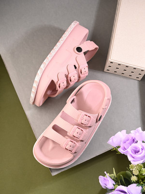 DOCTOR HEALTH Women NewlyLaunch|Classic Soft|Cushion|Comfortable|Premium|Stylish|Trendy Women Clogs(Pink , 8)